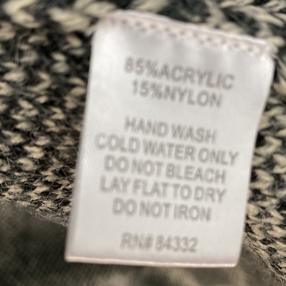 Hooded Gray Sweater Shacket - image 4